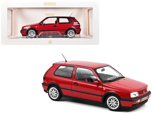 1996 Volkswagen Golf GTI "20 Years Anniversary Edition" Flash Red 1/18 Diecast Model Car by Norev