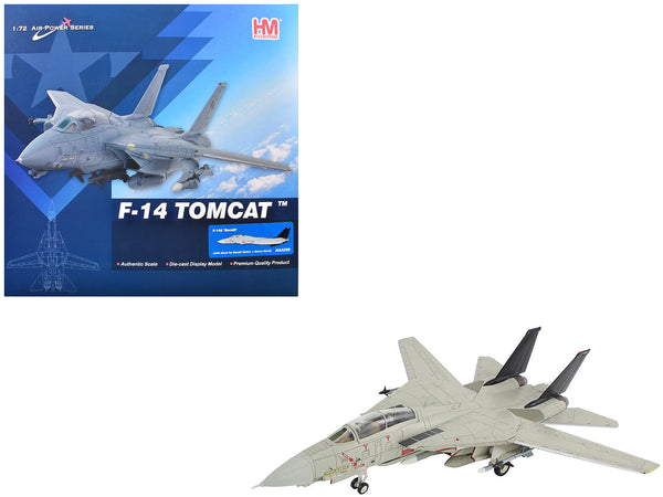 Grumman F-14A Tomcat Fighter Aircraft "Bandit Rogue Nation" United States Navy "Air Power Series" 1/72 Diecast Model by Hobby Master