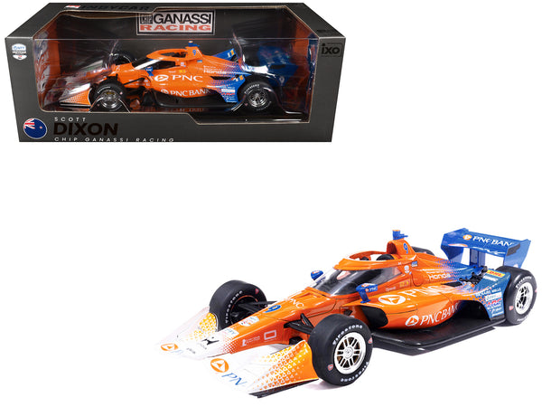 Dallara IndyCar #9 Scott Dixon "PNC Bank" Chip Ganassi Racing (Road Course Configuration) "NTT IndyCar Series" (2026) 1/18 Diecast Model Car by IXO Models