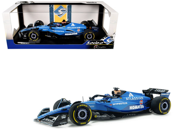 Williams FW47 #23 Alex Albon "Atlassian" Formula One F1 "Australian GP" (2025) "Competition" Series 1/18 Diecast Model Car by Solido