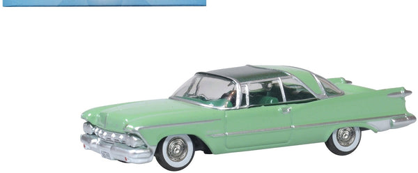 1959 Chrysler Imperial Crown 2 Door Hardtop Highland Green and Ballad Green 1/87