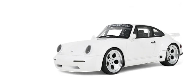 2024 Strosek GIGA (Porsche 911) White 1/18 Model Car by GT Spirit