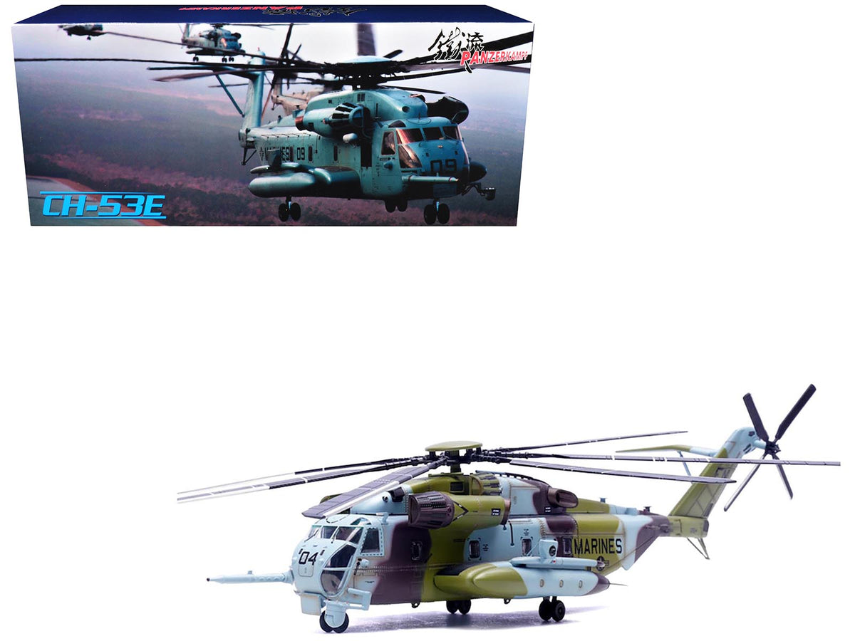 Sikorsky CH-53E Super Stallion Helicopter #04 "161184 HMH-464 Condors MCAS New River" (1990) United States Marine Corps 1/72 Diecast Model by Panzerkampf