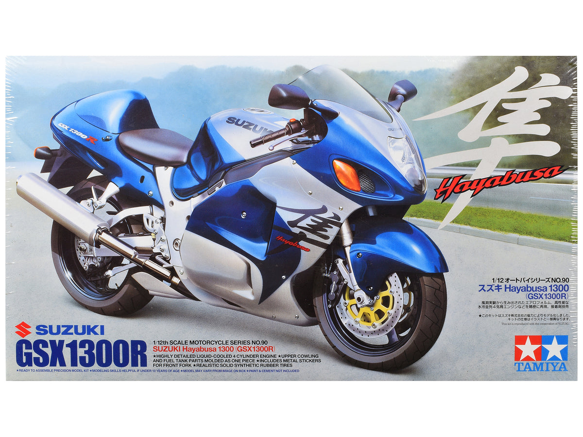 Model Kit Suzuki GSX1300R Hayabusa Motorcycle 1/12 Scale Model by Tamiya