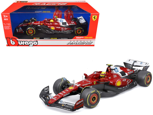 Ferrari SF-25 #44 Lewis Hamilton Formula One F1 World Championship (2025) "Formula Racing" Series 1/18 Diecast Model Car by Bburago