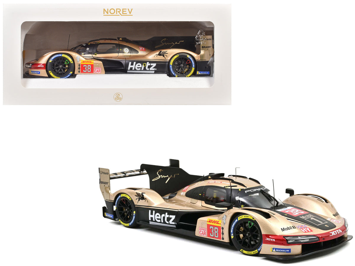 Porsche 963 #38 Jenson Button - Phil Hanson - Oliver Rasmussen "Hertz Team Jota" "Lone Star Le Mans" (2024) 1/18 Diecast Model Car by Norev