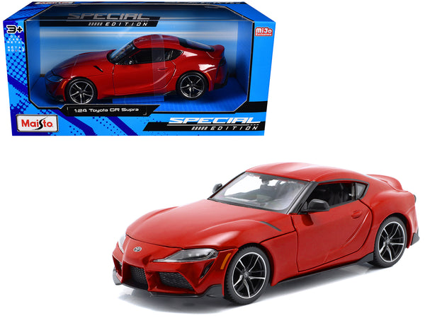 Toyota GR Supra Red "Special Edition" Series 1/24 Diecast Model Car by Maisto