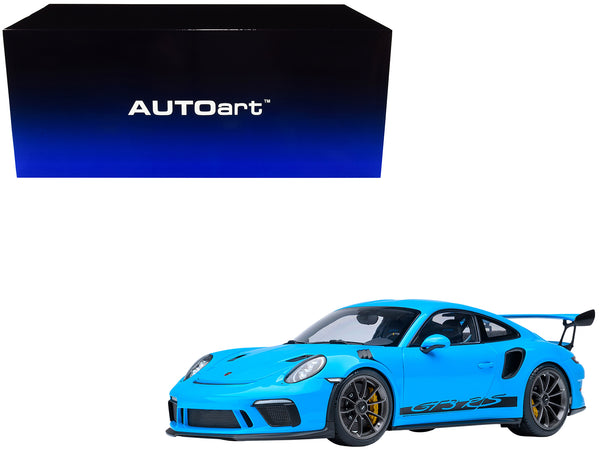 Porsche 911 (991.2) GT3 RS Riviera Blue 1/18 Model Car by Autoart
