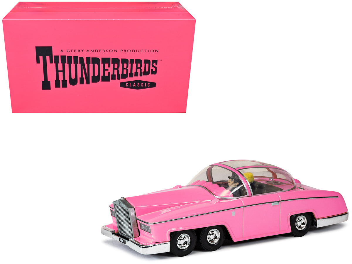 Rolls Royce FAB 1 Pink with Figures "Thunderbirds" (1965-1966) TV Series "F.A.B. Collection" Diecast Model by Corgi