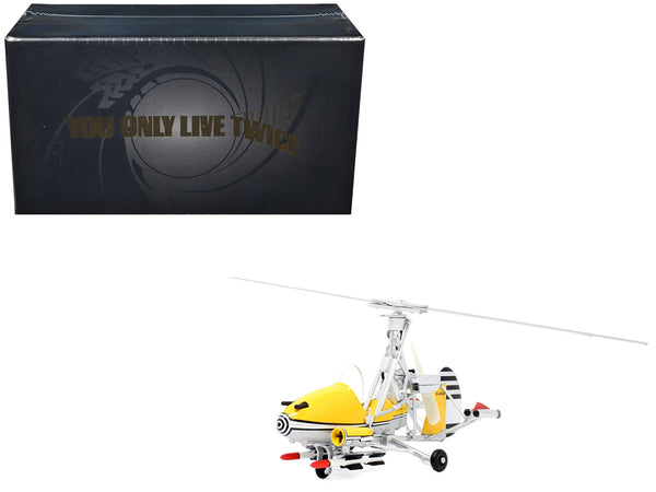 Little Nellie Gyrocopter Yellow James Bond 007 "You Only Live Twice" (1967) Movie Diecast Model by Corgi