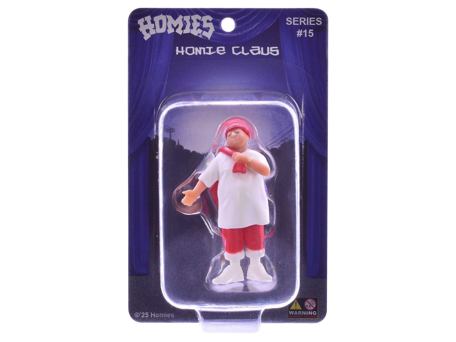 Homie Claus 1.75" Figure "Special Release" #10 Series 15 Model by Homies