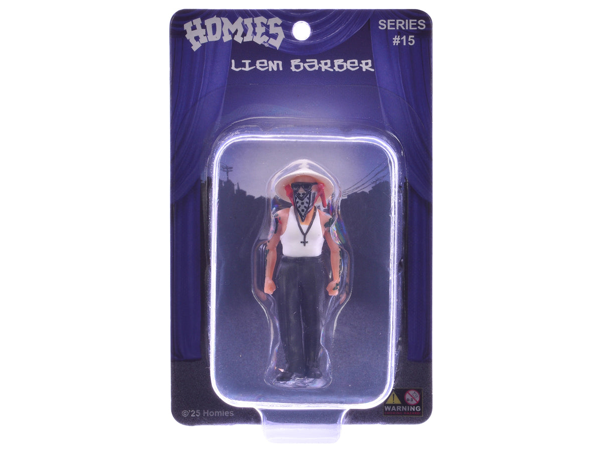 Liem Barber 1.75" Figure "Special Release" #11 Series 15 Model by Homies