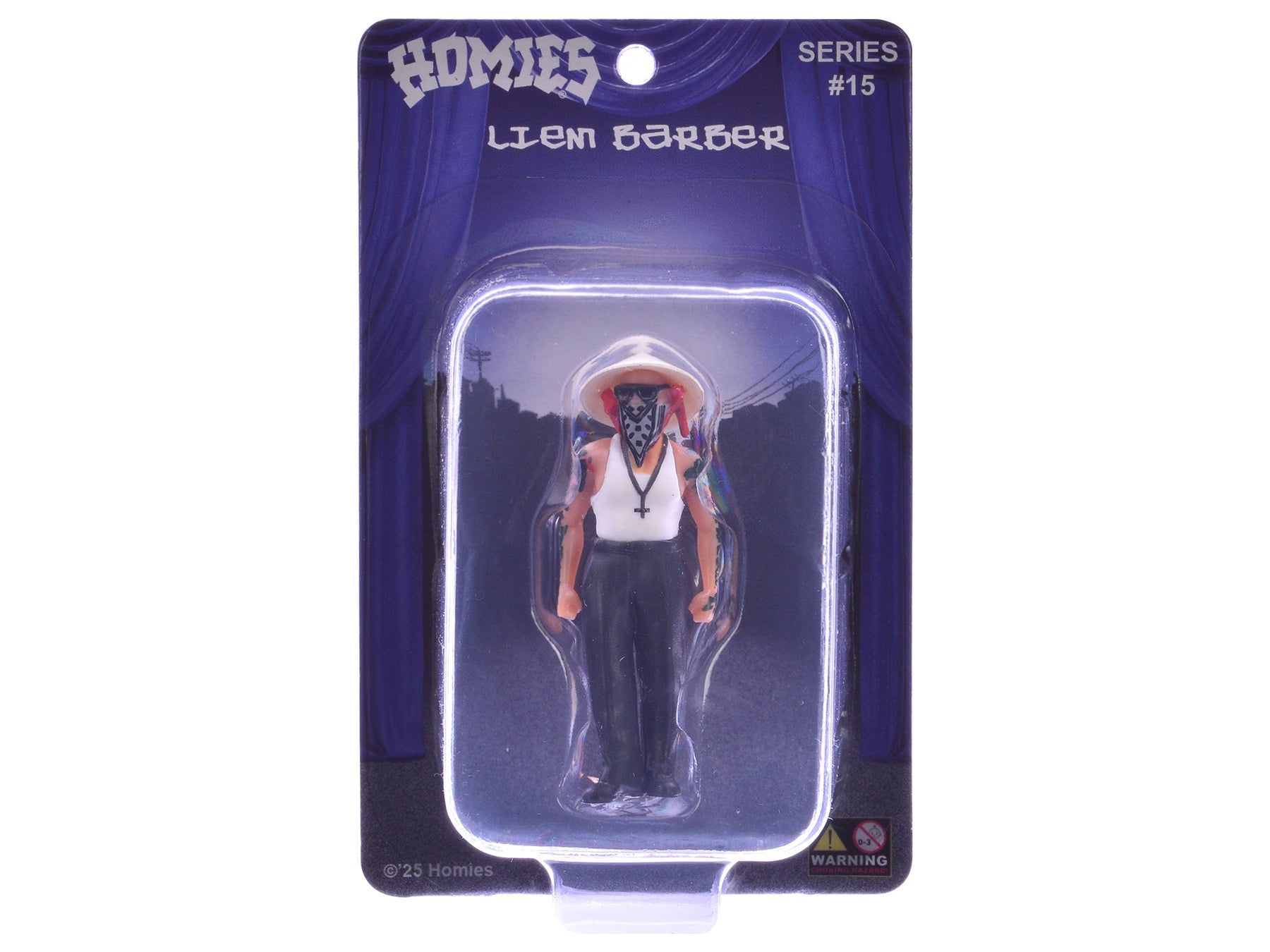 Liem Barber 1.75" Figure "Special Release" #11 Series 15 Model by Homies