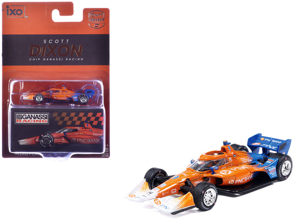 Dallara IndyCar #9 Scott Dixon "PNC Bank" Chip Ganassi Racing (Road Course Configuration) "NTT IndyCar Series" (2026) 1/64 Diecast Model Car by IXO Models