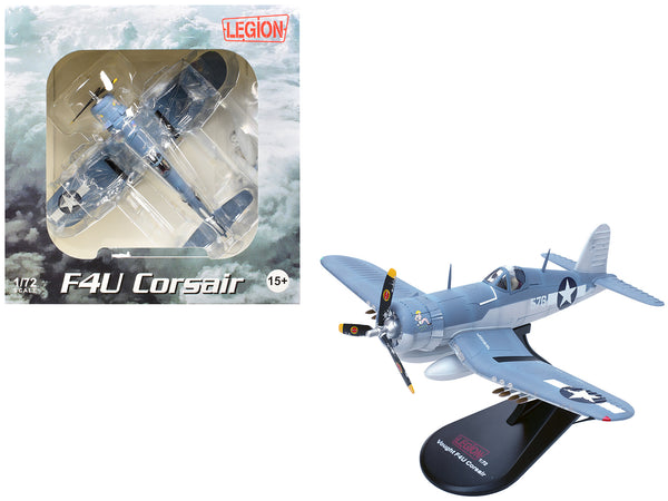 Vought F4U-1A Corsair Fighter Aircraft "Marines Dream Capt. Edwin Olander VMF-214 Black Sheep Vella Lavella Solomon Islands" (1943) United States Marine Corps 1/72 Diecast Model by Legion