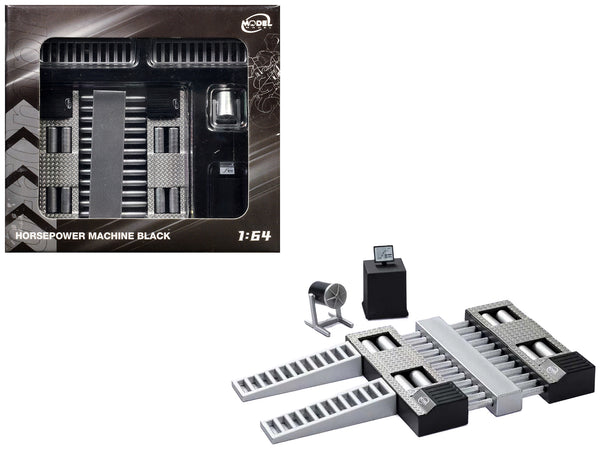Horsepower Machine Black 1/64 Diecast Model by Model Model