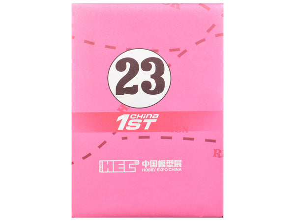 RWB 993 #23 Pink Version with Graphics "Hobby Expo China 2026 Event Edition" 1/64 Diecast Model Car by Model Model