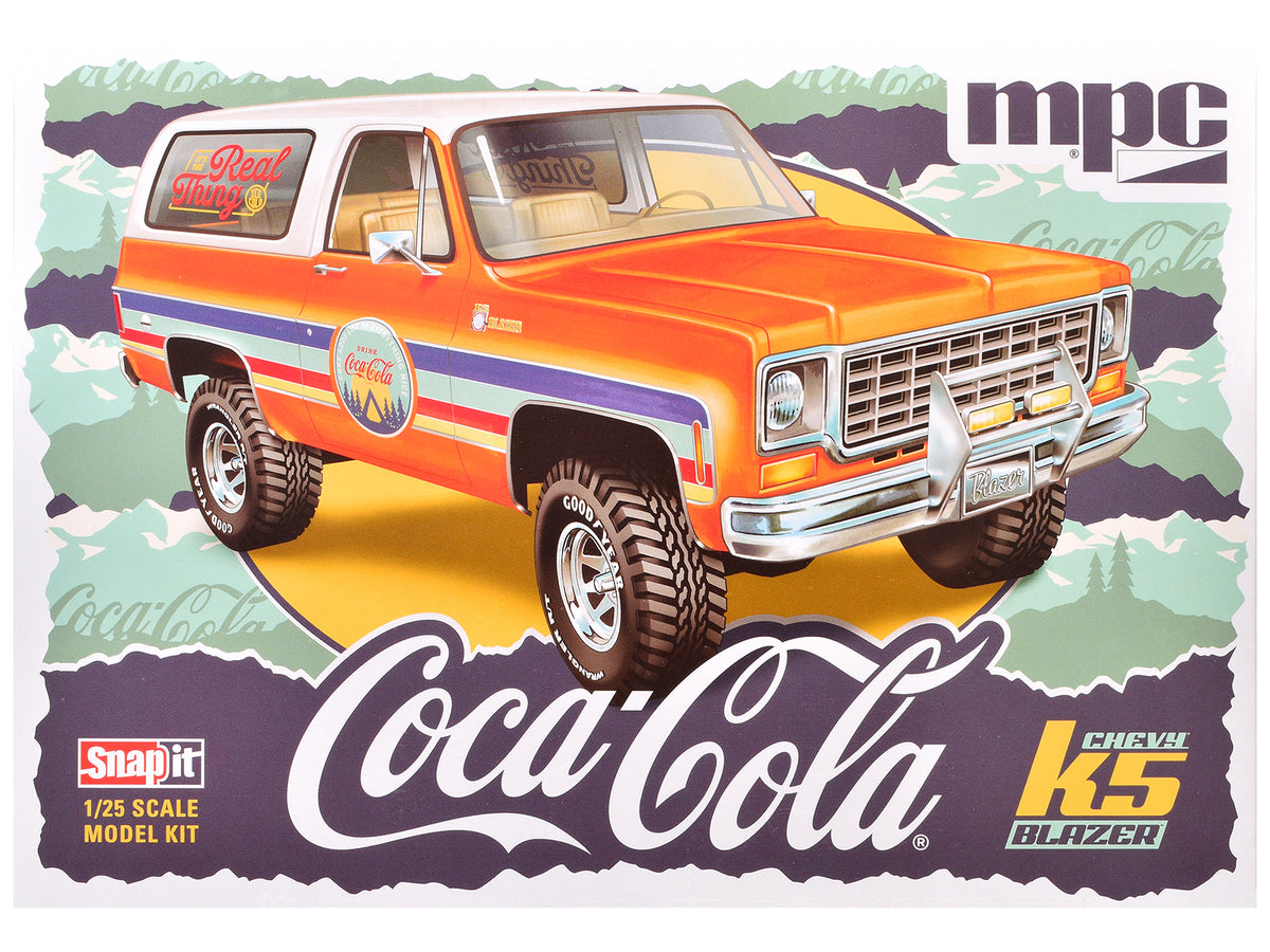 Skill 1 Model Kit Chevrolet K5 Blazer "Coca-Cola" 1/25 Scale Model by MPC