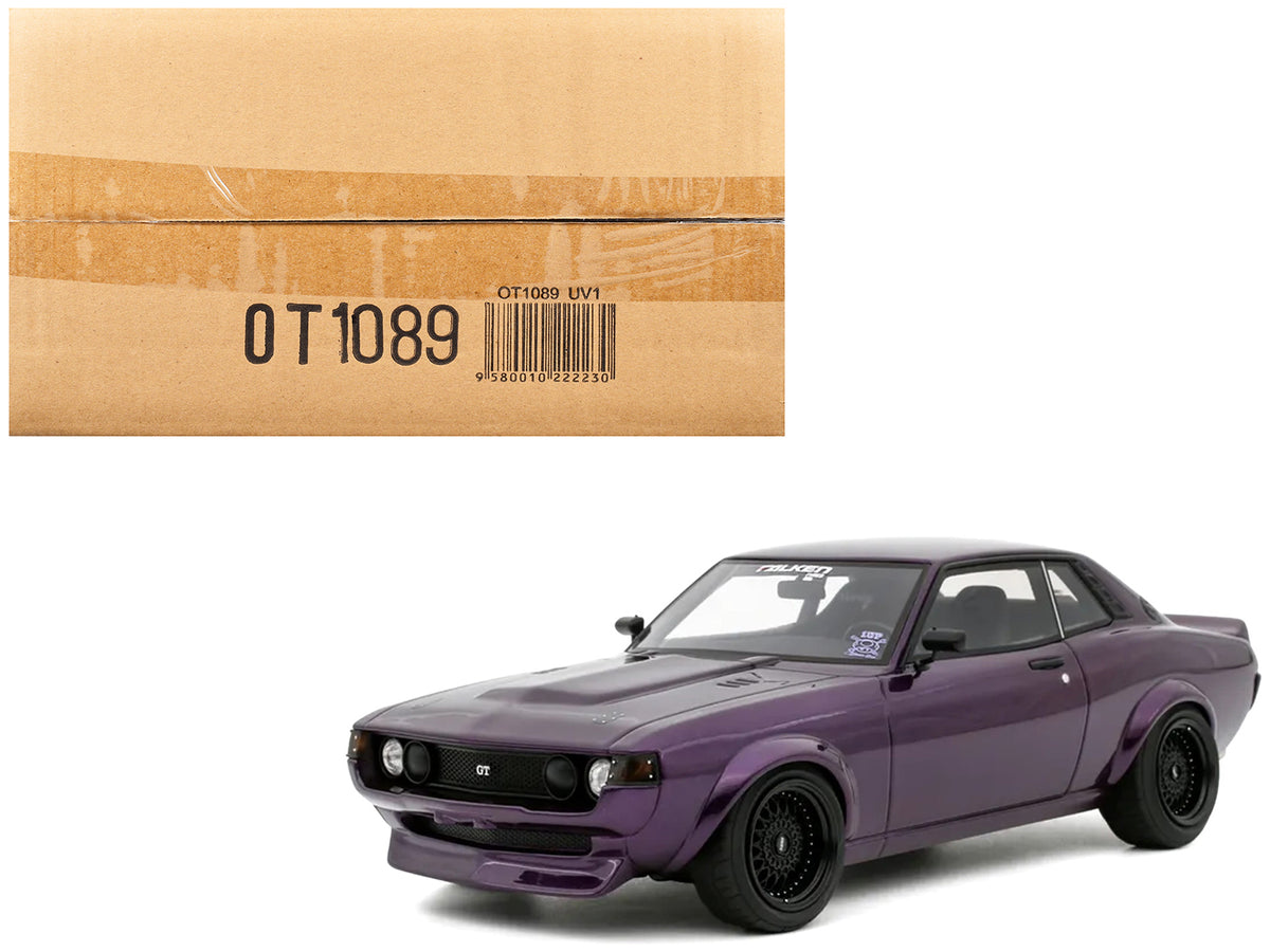 2015 Toyota Celica (RA24) Restomod Midnight Purple Metallic Limited Edition to 2000 pieces Worldwide 1/18 Model Car by Otto Mobile