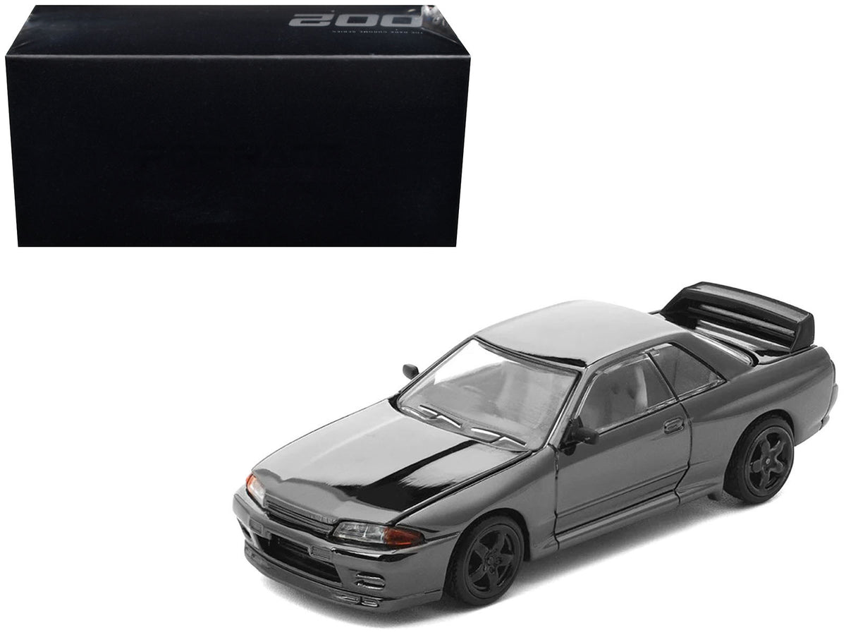 Shelby Mustang GT500 Dark Chrome "The Dark Chrome Series" 1/64 Die Cast Model Car by Pop Race