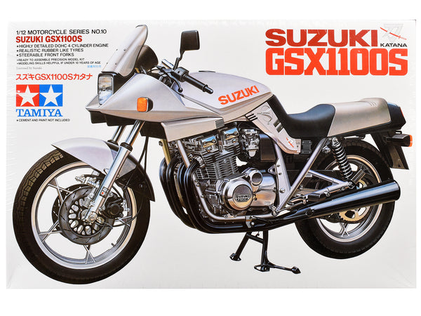 Model Kit Suzuki GSX1100S Katana Motorcycle 1/12 Scale Model by Tamiya
