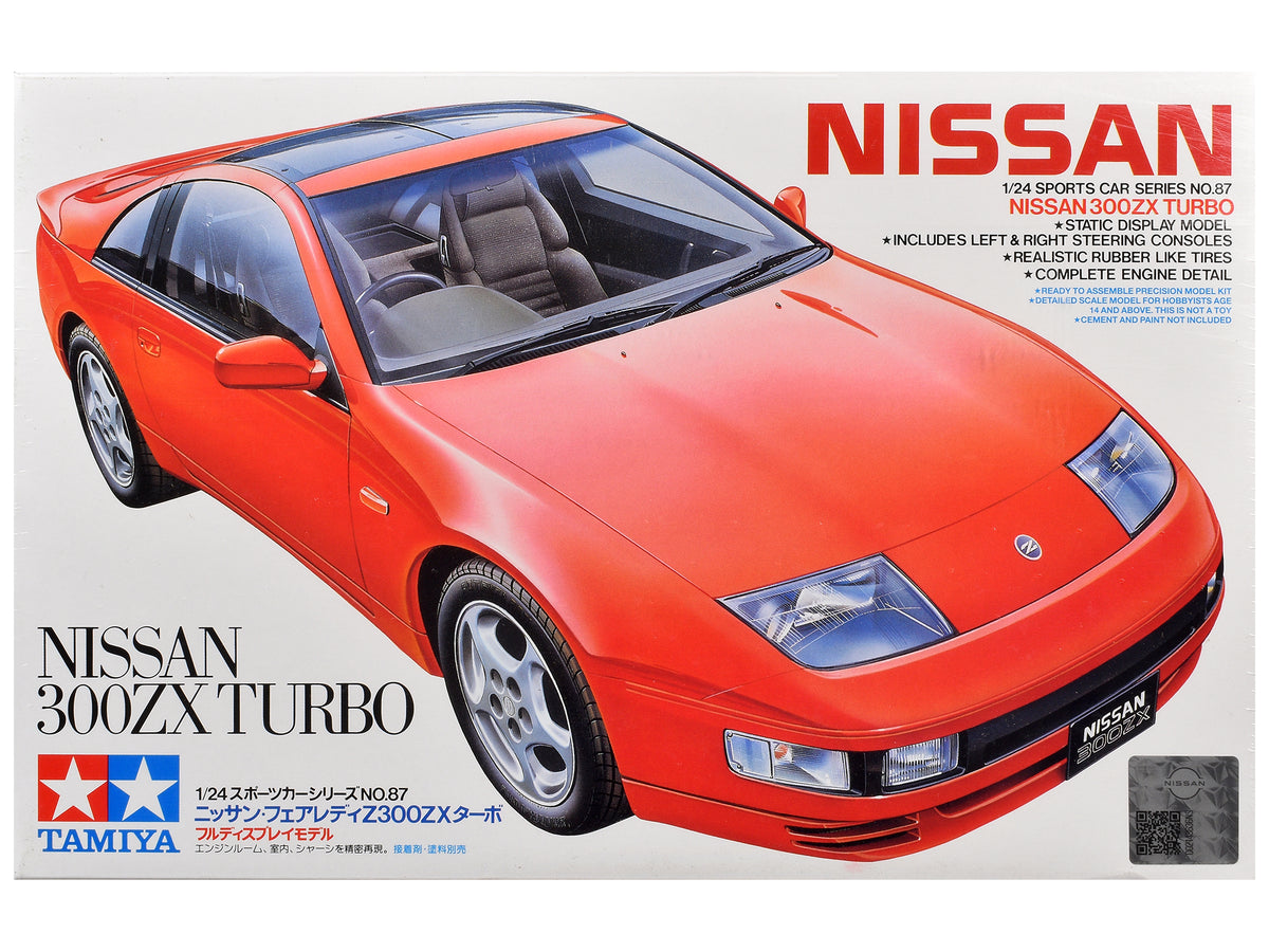 Model Kit Nissan Fairlady 300ZX Turbo 1/24 Scale Model by Tamiya