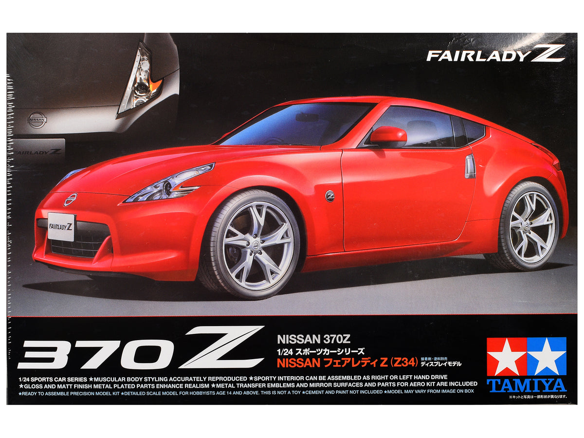 Model Kit Nissan 370Z (Fairlady Z) 1/24 Scale Model by Tamiya