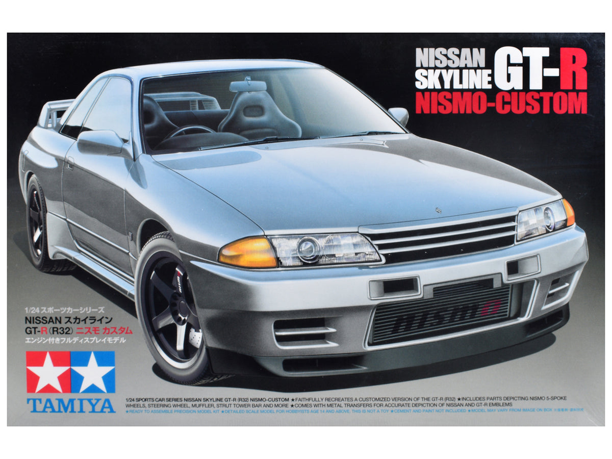 Model Kit Nissan Skyline GT-R (R32) Nismo-Custom 1/24 Scale Model by Tamiya