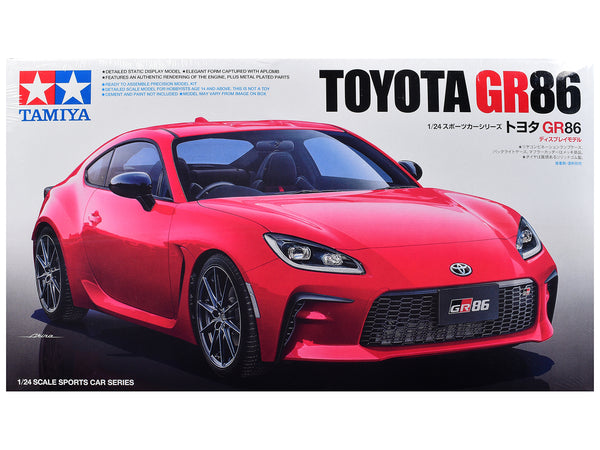 Model Kit Toyota GR86 1/24 Scale Model by Tamiya