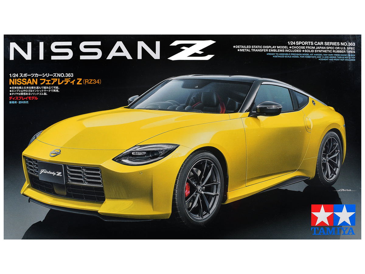Model Kit Nissan Fairlady Z (RZ34) 1/24 Scale Model by Tamiya