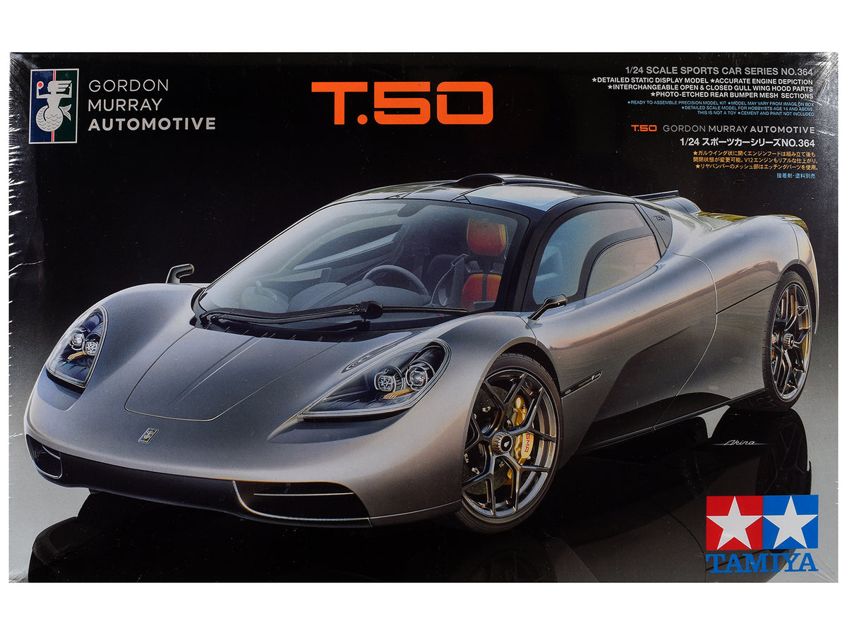 Model Kit Gordon Murray Automotive T.50 1/24 Scale Model by Tamiya