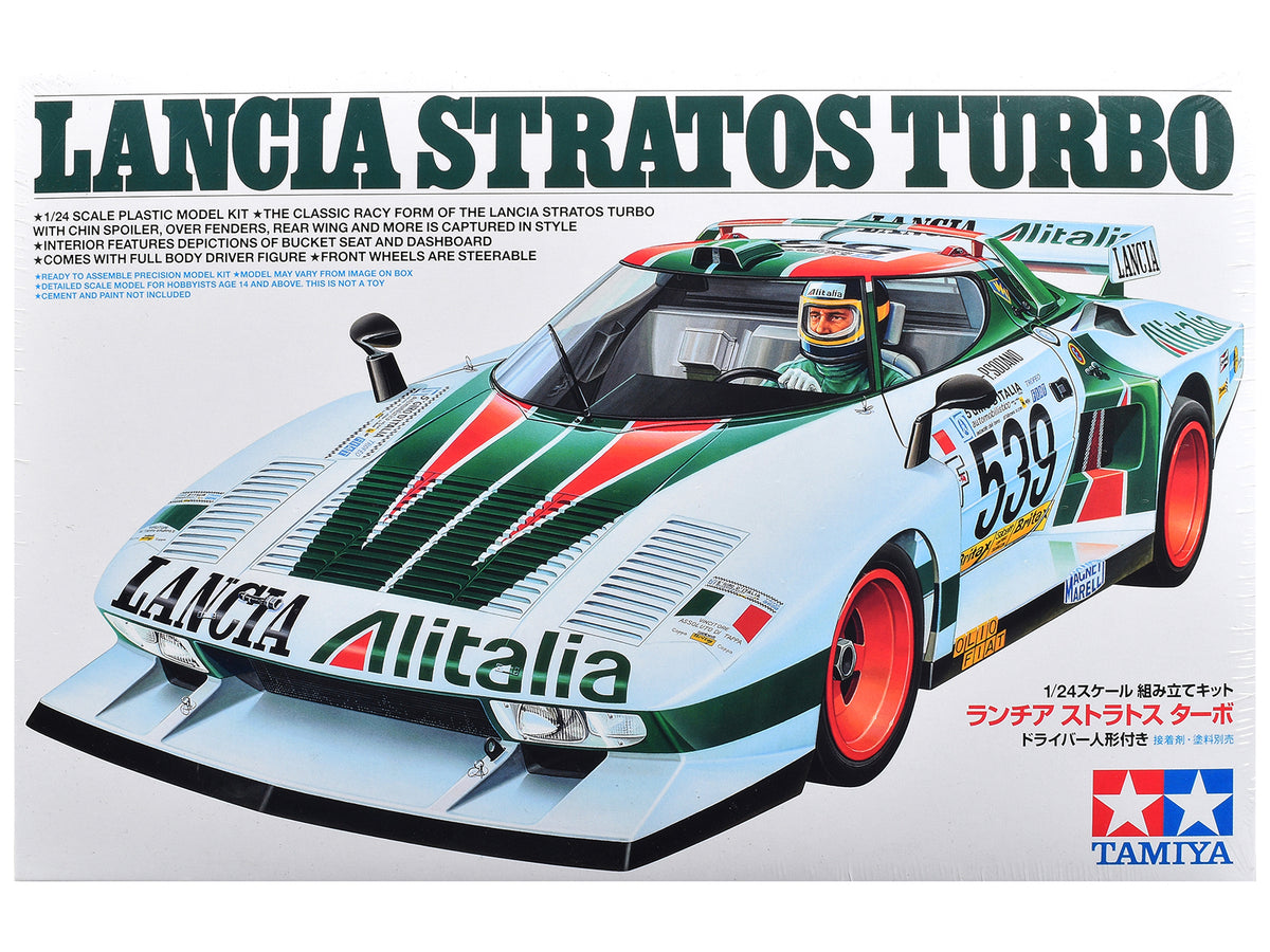 Model Kit Lancia Stratos Turbo 1/24 Scale Model by Tamiya
