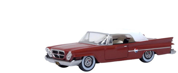 1961 Chrysler 300 Convertible (Closed Top) Cinnamon Brown Metallic with White To
