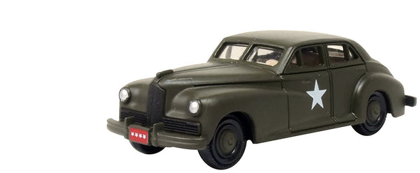 1942 Packard Clipper Touring Sedan "US Army Staff Car" Olive Drab 1/87 (HO) Scal
