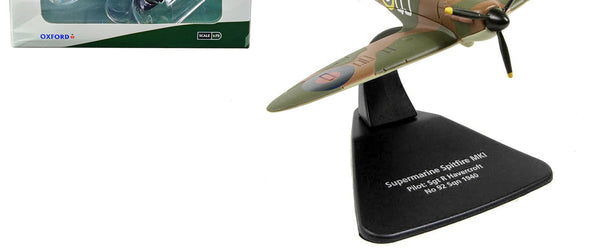 Supermarine Spitfire MK1 SGT R. Havercroft No 92 Sqn 1940 1/72 Diecast Model Air