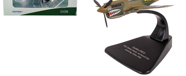 Curtiss P40 E Warhawk Fighter Plane Pilot: Robert Neale 1st Pursuit Squadron Kun