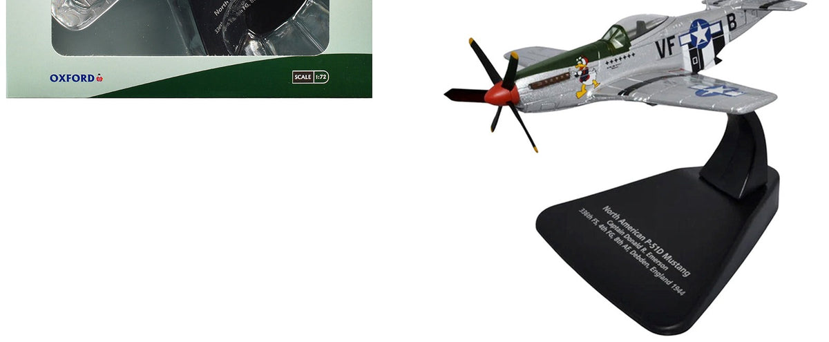 North American P-51D Mustang Fighter Aircraft "Captain Donald Emerson 336th Figh