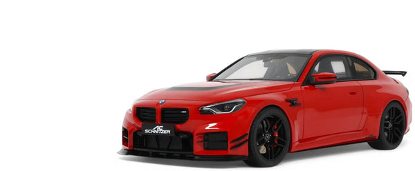 2023 AC Schnitzer ACS2 Sport (BMW M2) Toronto Red with Black Top 1/18 Model Car 