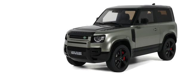 2021 Land Rover Defender 90 P400 X-Dynamic HSE Pangea Green Metallic 1/18 Model 