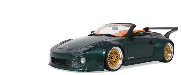 2024 Porsche 911 (997) Old & New Tokyo Auto Salon Cabriolet Dark Green Metallic 