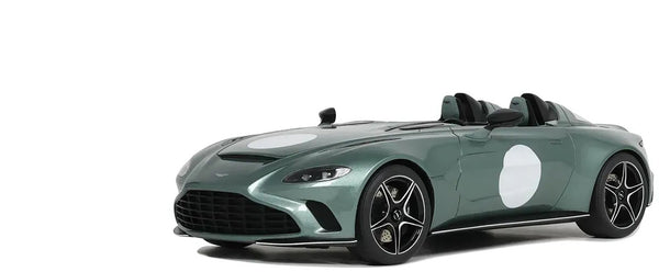 Aston Martin V12 Speedster Green Metallic 1/18 Model Car by GT Spirit