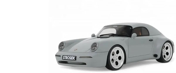 2023 Strosek Mega 30 Speedster (Porsche 911) Classic Gray 1/18 Model Car by GT S