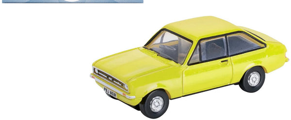 Ford Escort Mk2 RHD (Right Hand Drive) Signal Yellow 1/148 (N) Scale Diecast Mod
