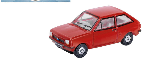 Ford Fiesta Mk1 RHD (Right Hand Drive) Venetian Red 1/148 (N) Scale Diecast Mode