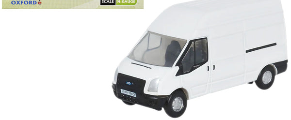 2006 Ford Transit LWB High Roof Van White 1/148 (N) Scale Diecast Model Car by O