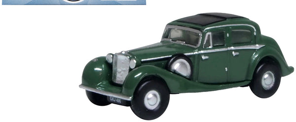 Jaguar SS RHD (Right Hand Drive) Suede Green with Black Top 1/148 (N) Scale Diec
