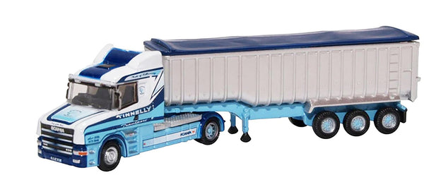 Scania T-Cab Truck RHD (Right Hand Drive) with Covered Dump Trailer "Tinnelly" W